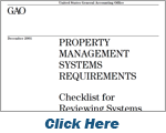 GAO Property Management Systems Requirements Checklist